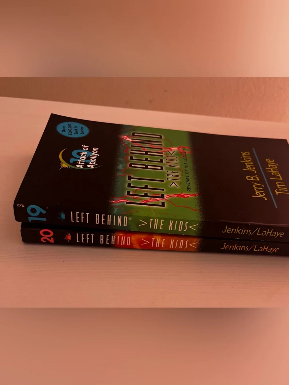 Set of 2 Left Behind The Kids Paperback Books (#19 & #20)